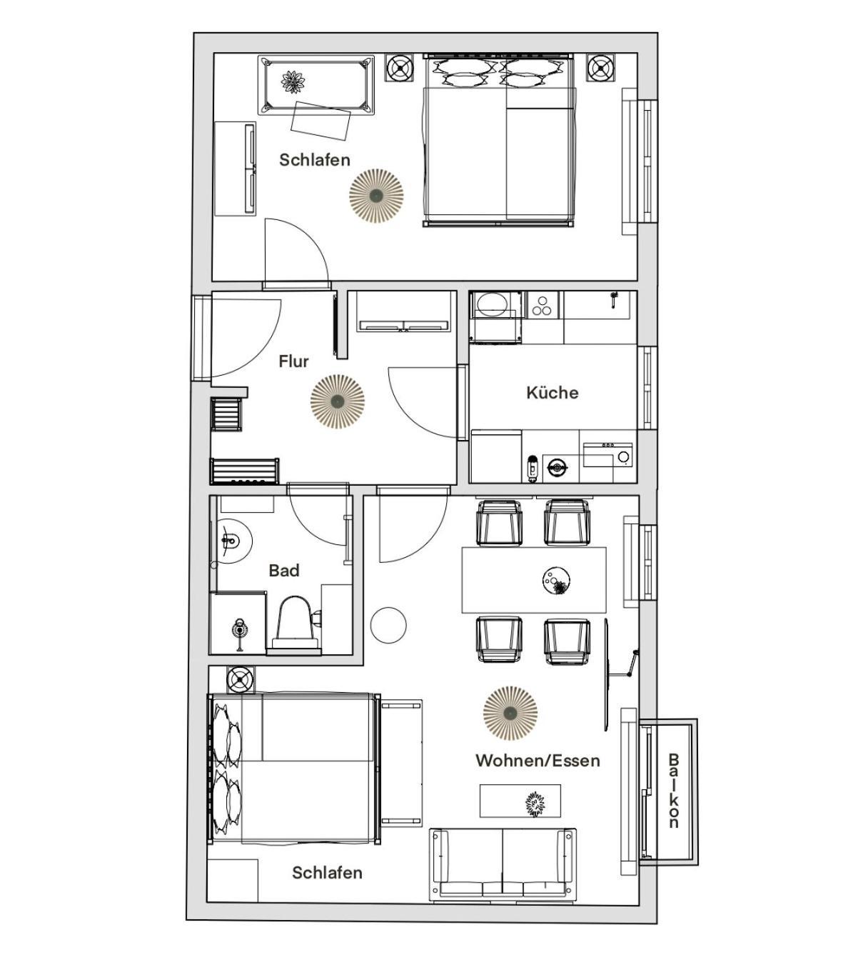 Apartment Pineapple Mitte Iii - Free Parking Dresden