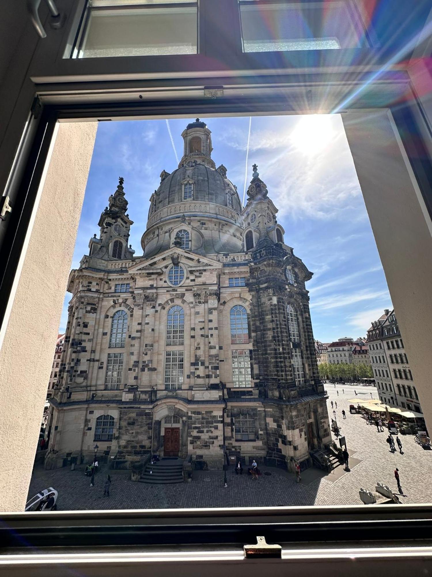 Familienapartment Muenzgasse Mit Blick Zur Frauenkirche Dresden