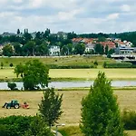 Panoramablick Auf Elbe Und Schloesser