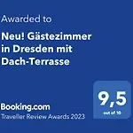 Gaestezimmer In Dresden Mit Dach-Terrasse, Wohnbereich Und Kueche