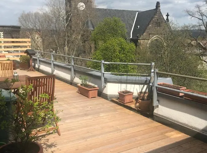 Dachterrassen Idylle Ueber Den Daechern Dresdens
