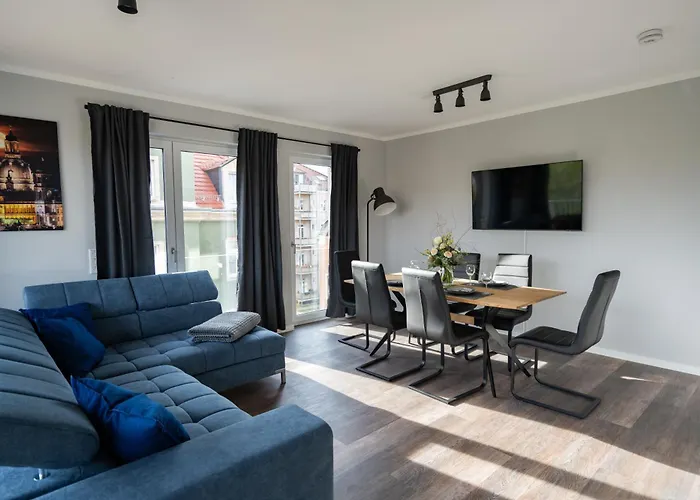 Cozy City Dream Apartment Mit Terrasse Und Parkplatz - 90M²