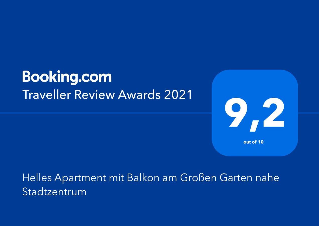 Helles Mit Balkon Am Grossen Garten Nahe Stadtzentrum *