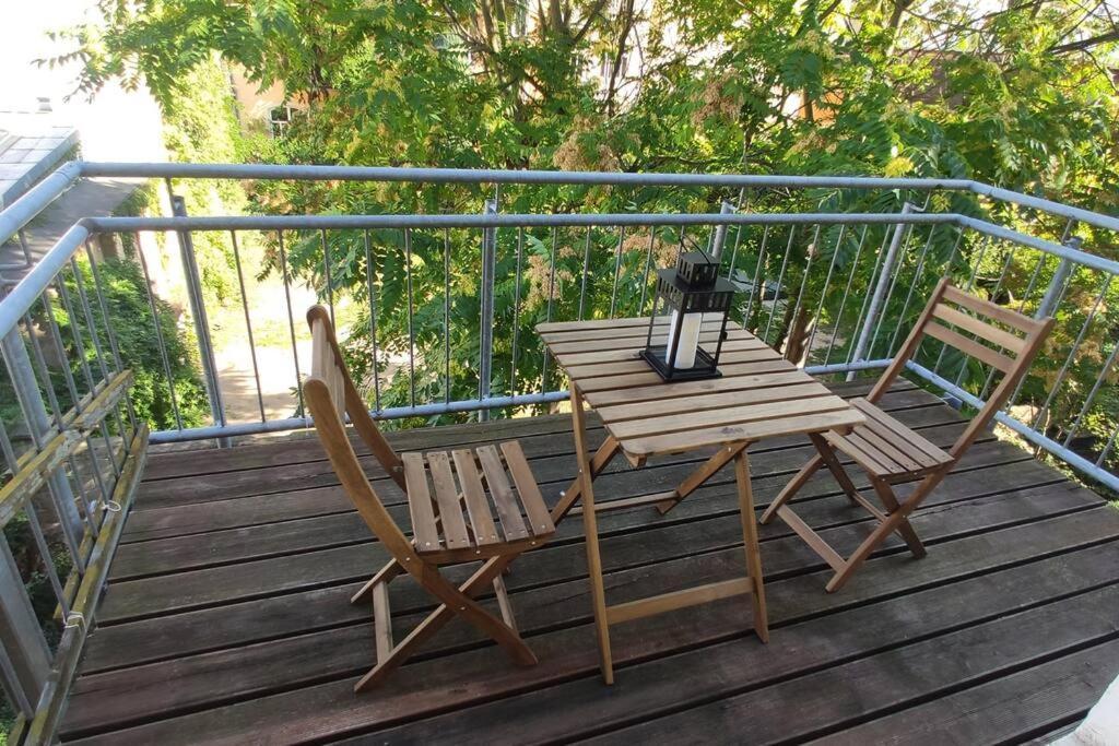 Appartement Modern Studio08 With Big Balcony In The Neustadt *