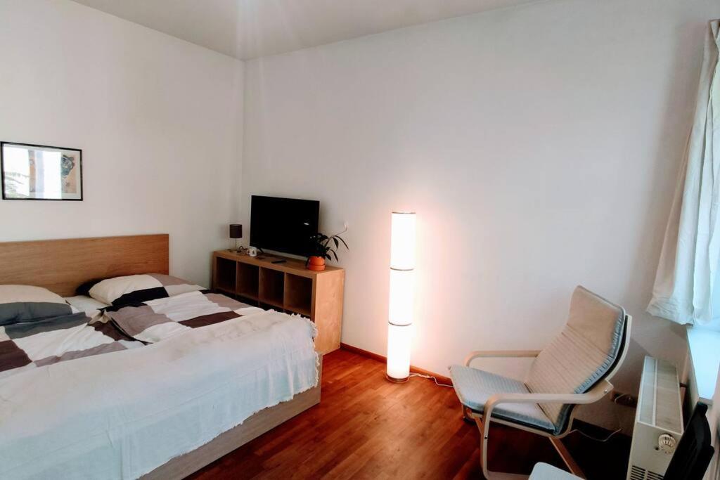 Modern Studio08 With Big Balcony In The Neustadt Appartement *