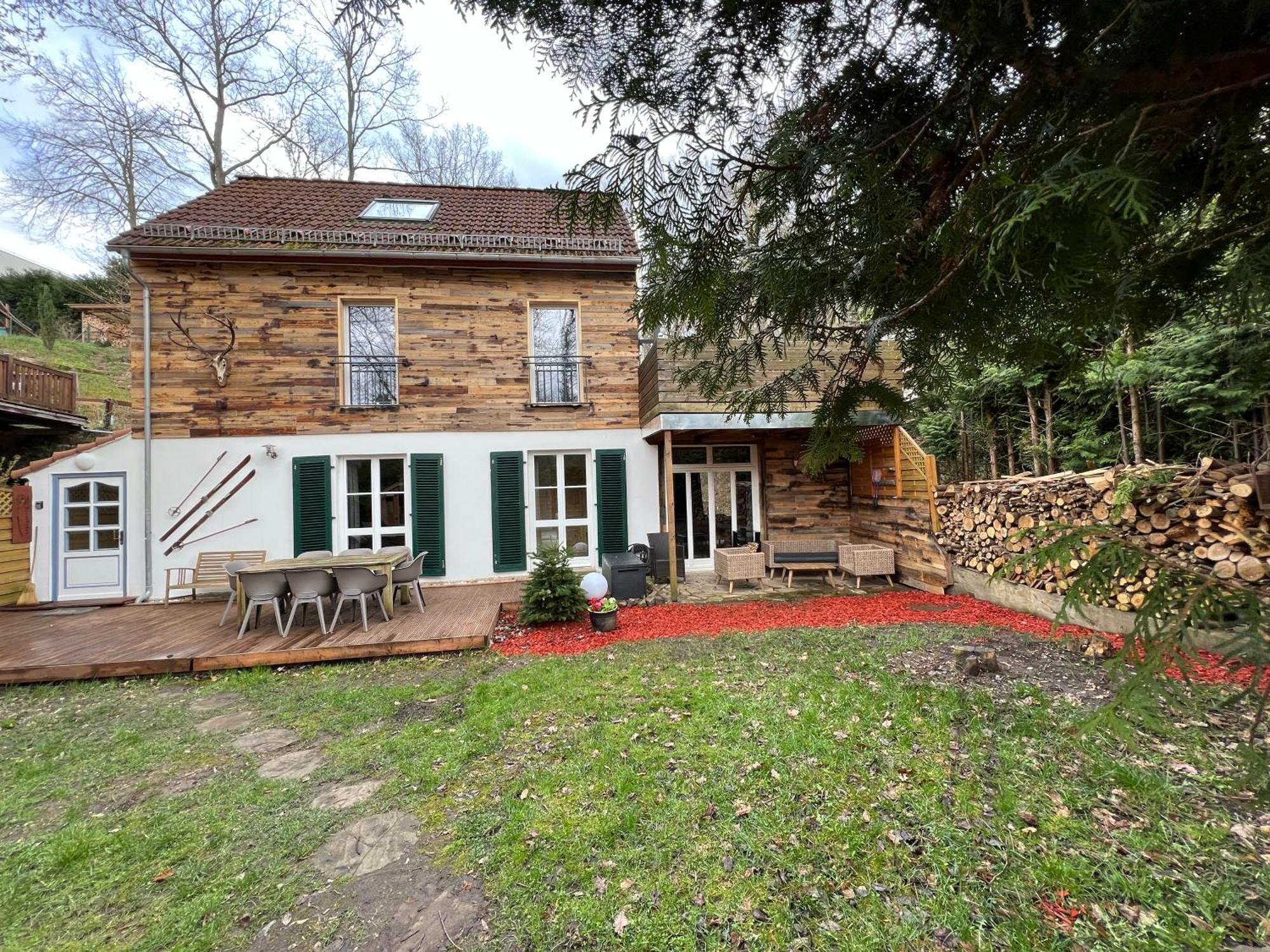 Chalet Ferienhaus Dresden Vakantiehuis Dresden