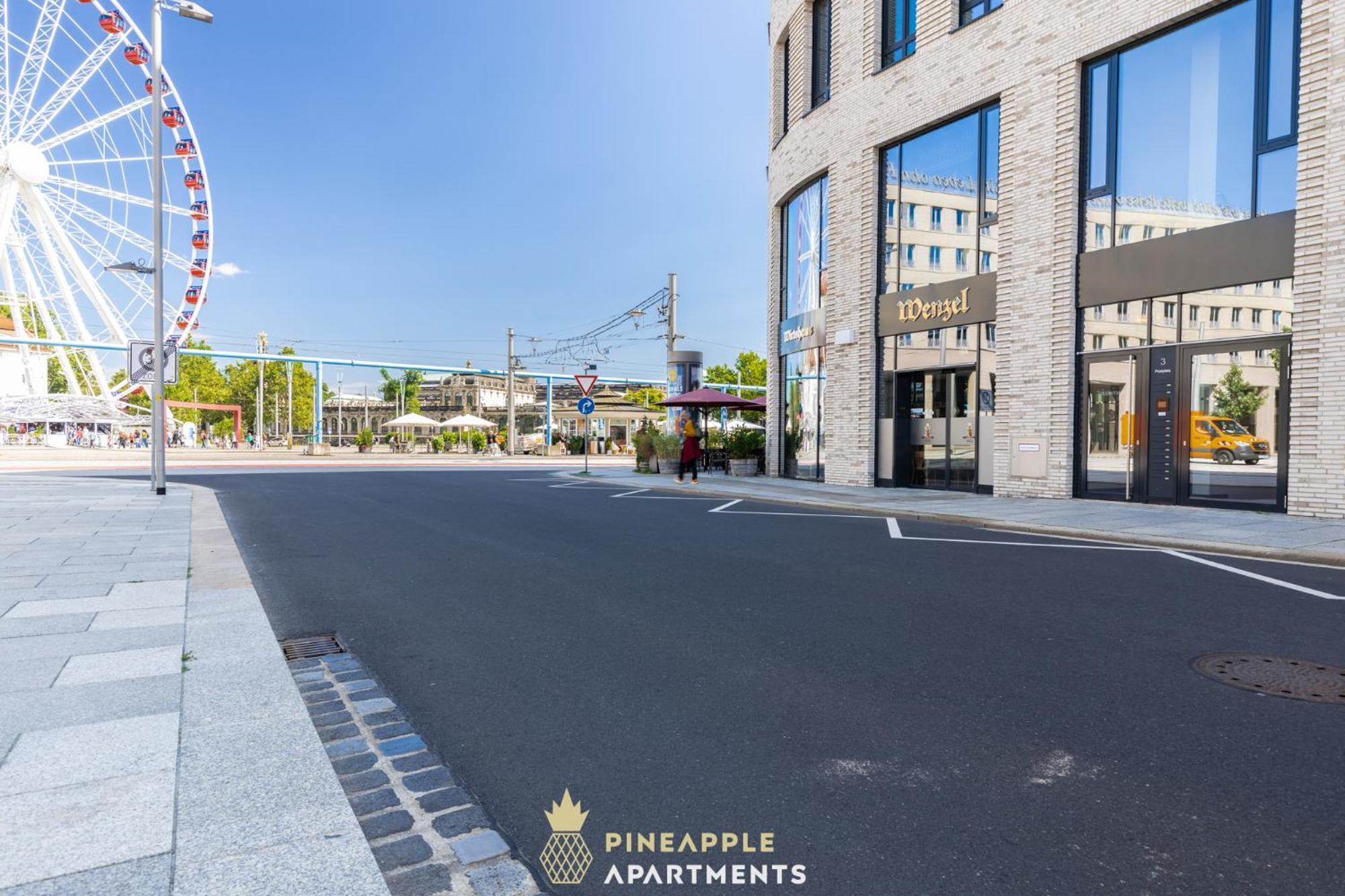 Pineapple Penthouse Am Zwinger - 162 Qm - 1x Free Parking Apartment Dresden