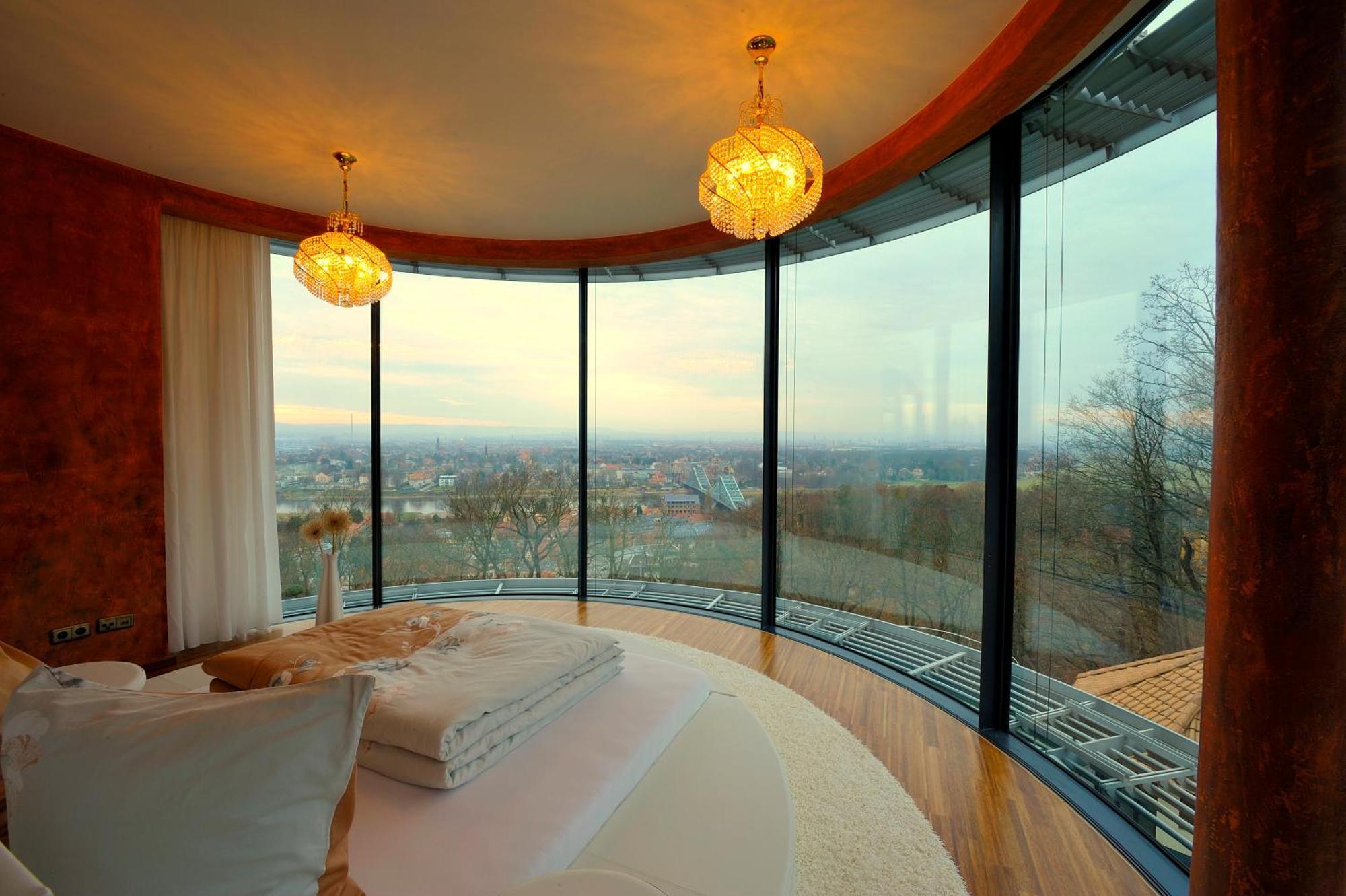 Via Lapis - Panoramablick Ueber - Garten - Pool - Sauna - Luxus Apartment *