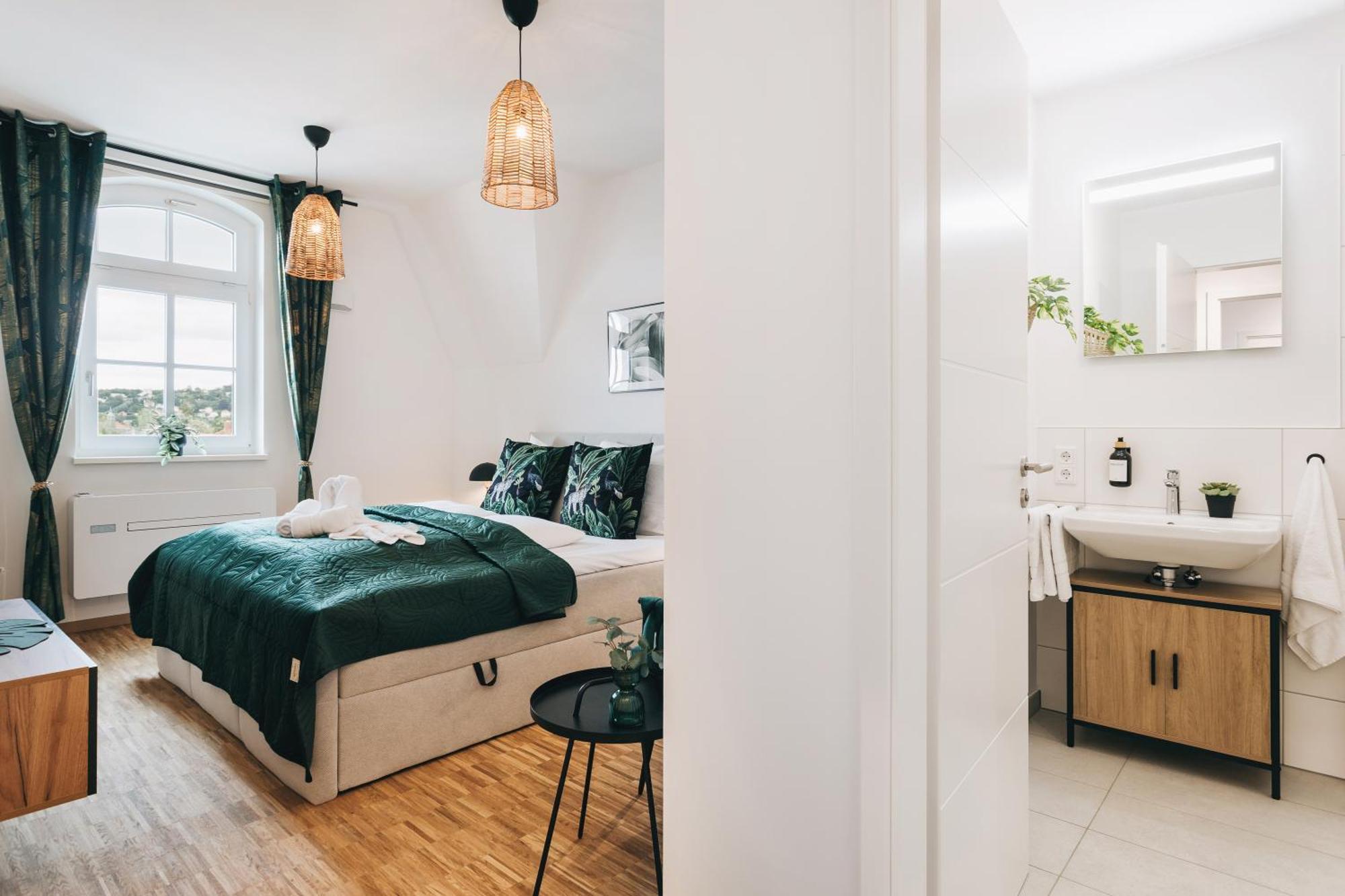 Oasis - Wohnen In - Netflix - Tiefgarage - Dachterrasse Dresden