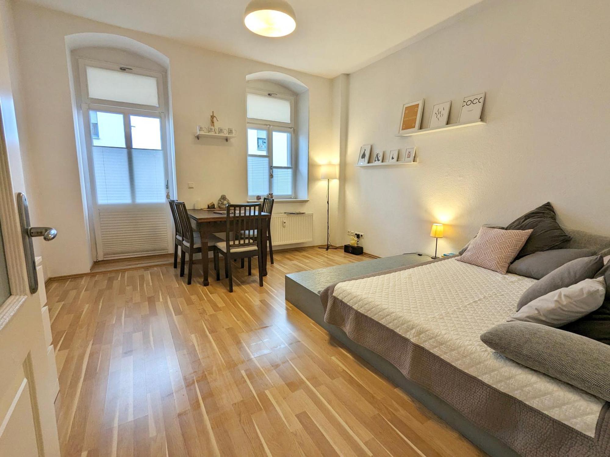 Helles Geraeumiges Appartement - 10 Min Zur Neustadt - Kostenloses Parken - Dresden365 Apartment