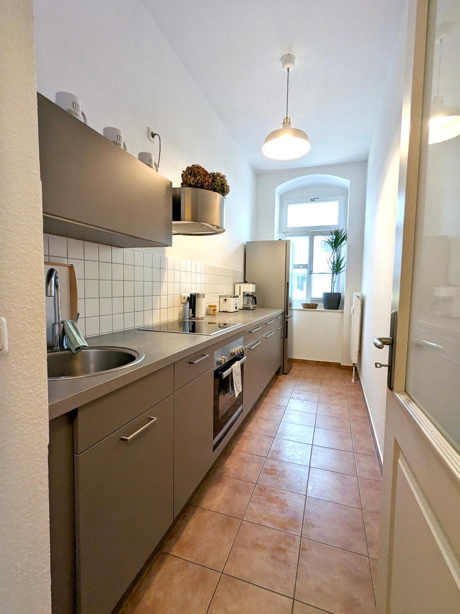 Helles Geraeumiges Appartement - 10 Min Zur Neustadt - Kostenloses Parken - Dresden365 * Dresden