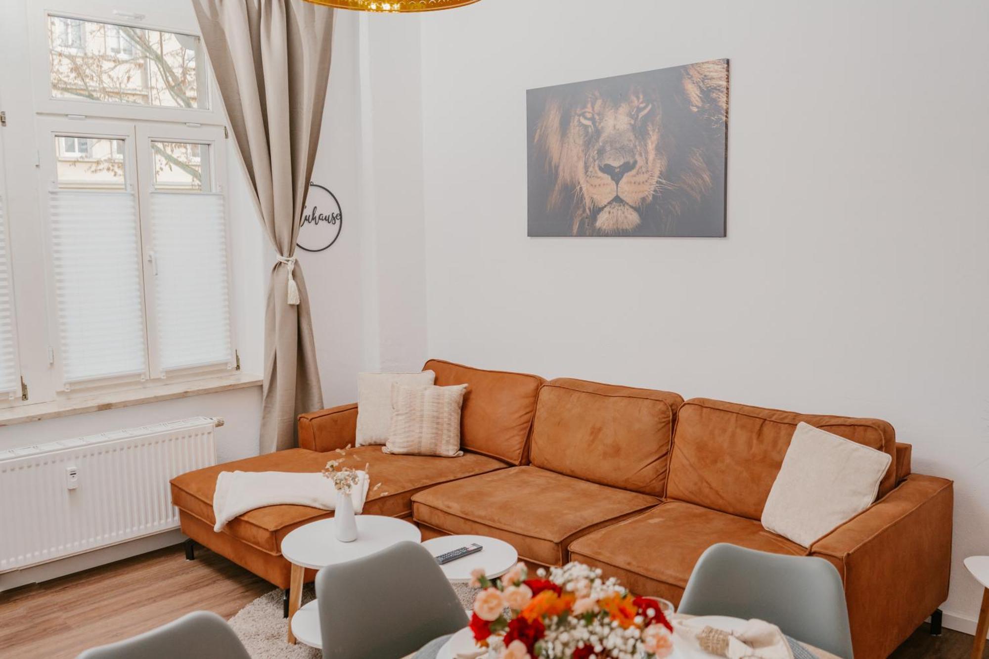Jino L Familienfreundlich - Kueche - Modern Apartment Dresden