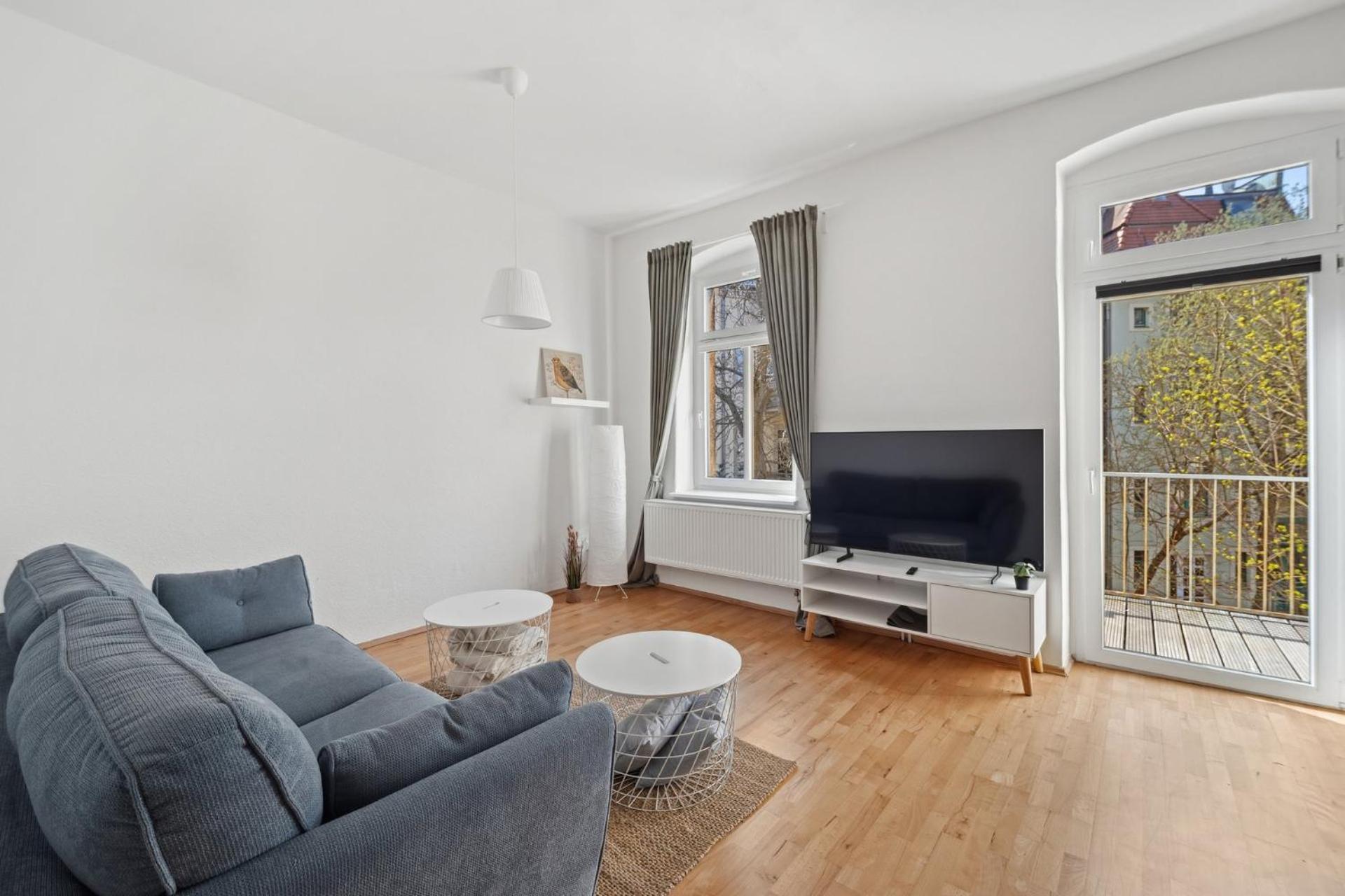 Apartment Helle Altbauwohnung 3 & Balkon - Nahe Tu & Zentrum *