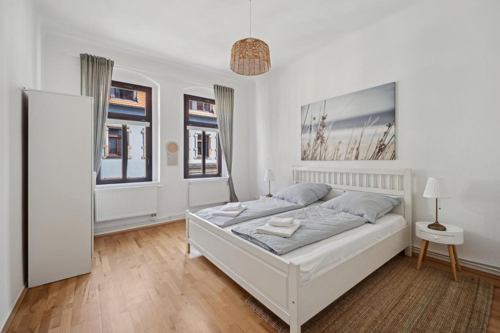 Apartment Helle Altbauwohnung 3 & Balkon - Nahe Tu & Zentrum Dresden