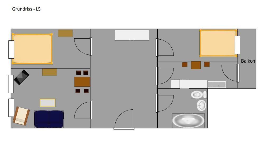Fewo-dresden-neustadt-zentral-preiswert-l5 Appartement