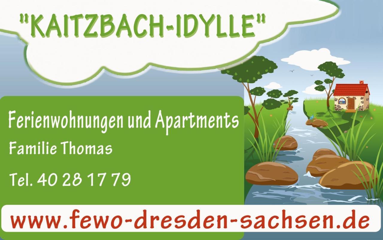 Apartment Ferienwohnung Kaitzbach Idylle