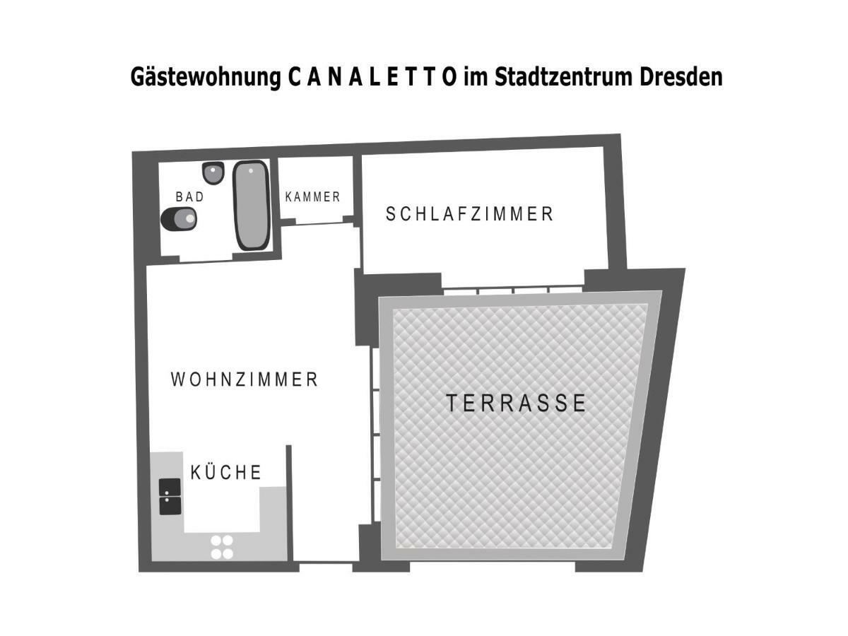 Apartment Canaletto Im Stadtzentrum