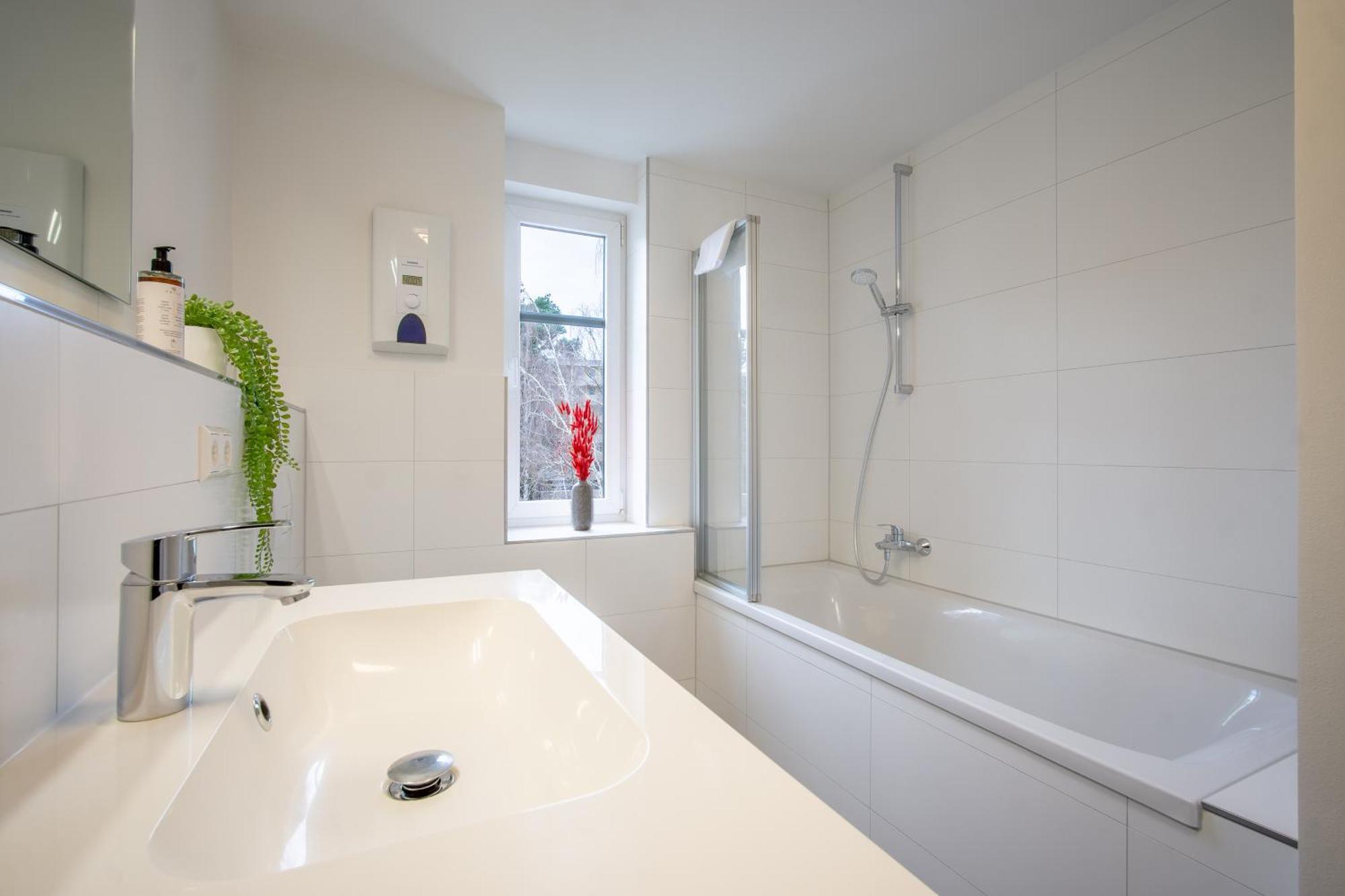 Apartment Coview - Design - 2 Schlafzimmer - Kueche - Highspeed Wlan Dresden
