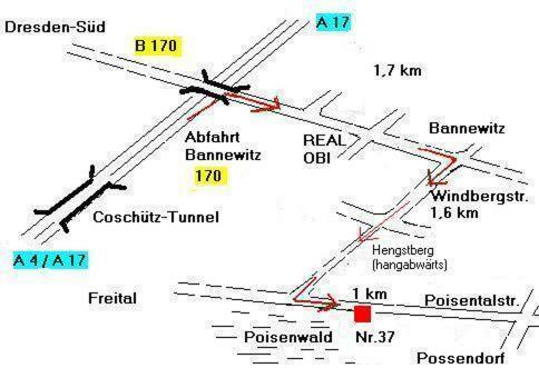 Mit 2 Schlafzimmern * Dresden